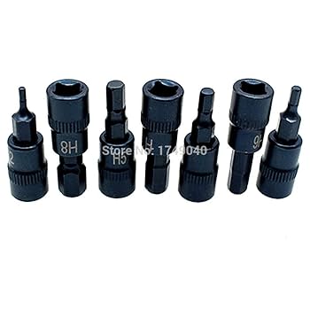 クロームバナジュウム鋼　六角ソケット・ビットドライバーセット クロームバナジュウム鋼 六角ソケット・ビットドライバーセット