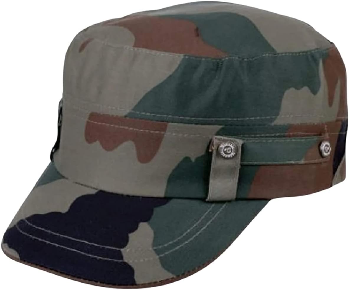 Cotton Men's Camouflage Army Printed Baseball Cap C-111 (Multicolor; Free Size) (Pack of 1)