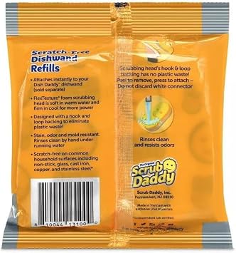 Scrub Daddy Dish Daddy Refills Pad 8 x 2 Pack