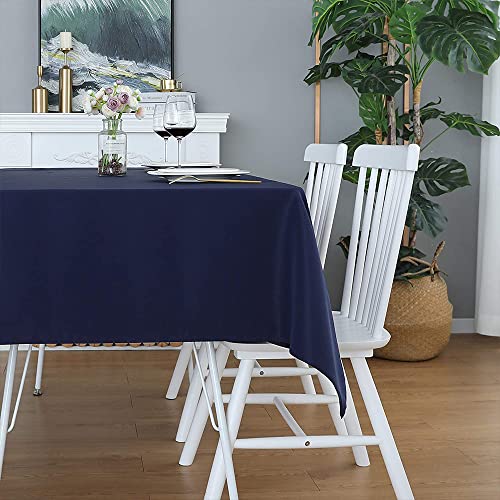 VR Angel 8 x Dark Blue Disposable Paper Table Cloth Cover for Square or Rectangular Dining Table Birthday Party, Catering, Baby Shower, Wedding Decorations - 90 x 90cm - Image 4