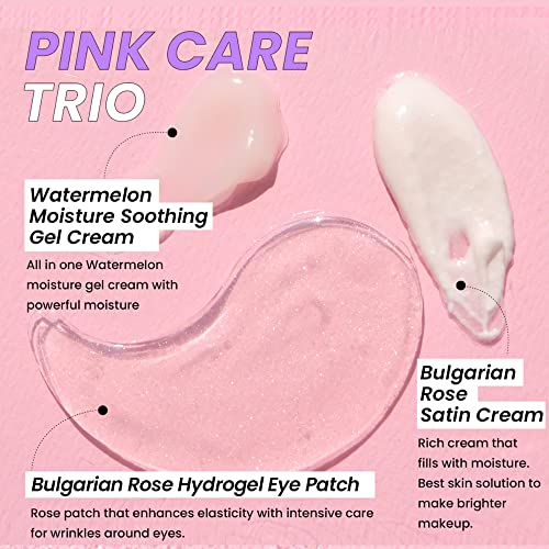 Heimish Bulgarian Rose Hydrogel Eye Patch 1.4 Gram x 60 Patch | Under Eye Patches, Under Eye Treatment, Eye Mask for Puffy Eyes, Anti-Wrinkle, Gel Pads