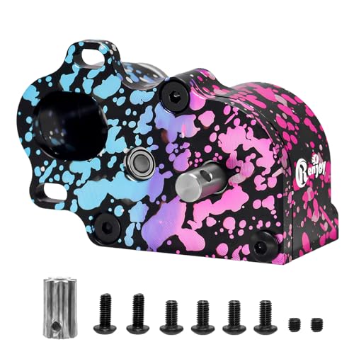 LCG Metal Transmission Gearbox with Motor Gear for SCX10 TRX4 RC4WD Capra 1/10 RC Crawler Upgrade...