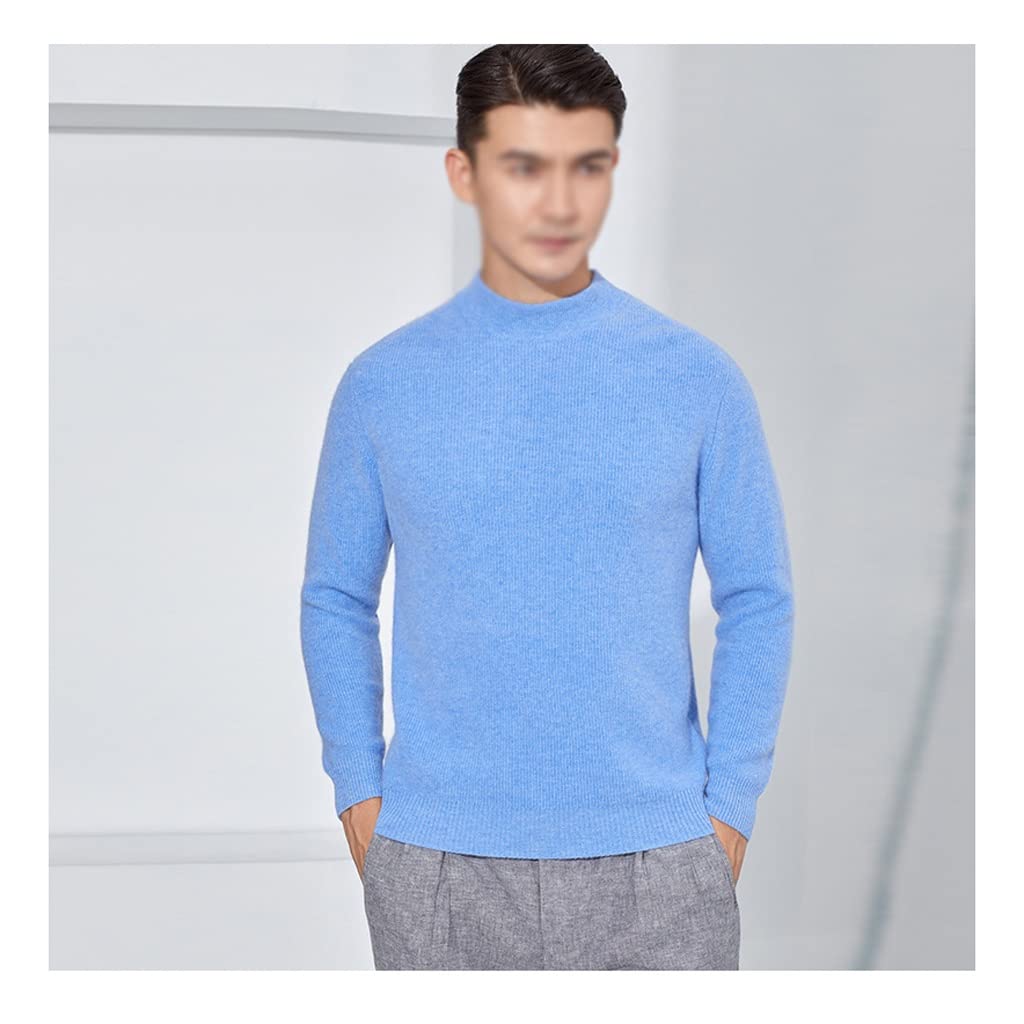Amazon.co.jp: Men's Sweater Vest Simple Casual Men's Cashmere Sweater Half  High Collar Cashmere Knit Sweater Middle Youth Cashmere Bottom Sweater Men's  Slim Sweater (Color : B, Size : 3XL) : Clothing, Shoes