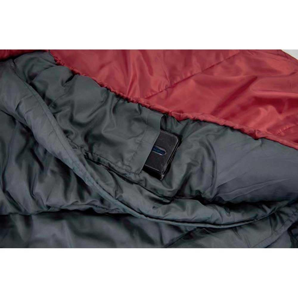 Mumienschlafsack TR 400 (dunkelrot/grau)