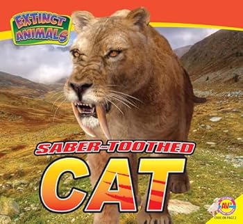 Saber-Toothed Cat - Book  of the Los Niños y la Ciencia: Los Ciclos de Vida
