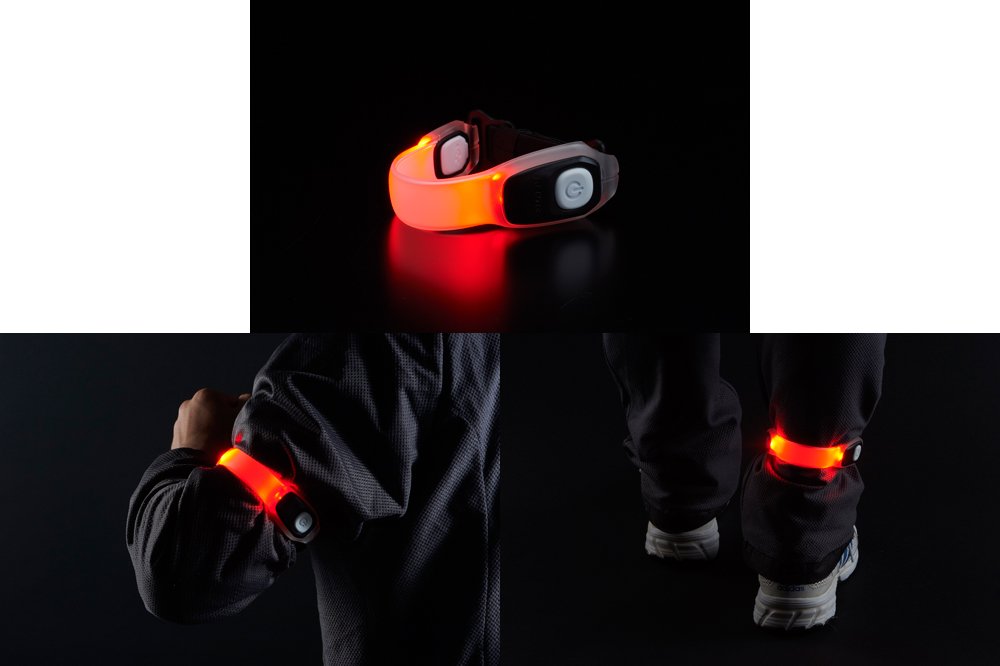 Amazon | GENTOS(ジェントス) USB充電式 LEDセーフティバンド AX-R100