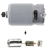 Motor RS 775 DC 12V Çift Bilyalı Rulman 35-9000rpm RS775 Uzun ömürlü tork (rpm): 3500rpm, Voltaj (V): 12V