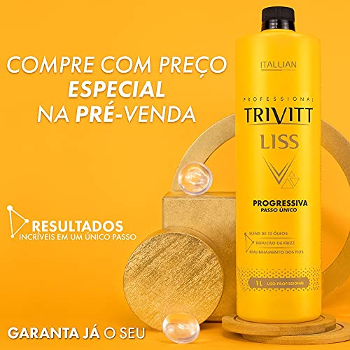 Escova Progressiva Sem Formol Itallian Trivitt Liss