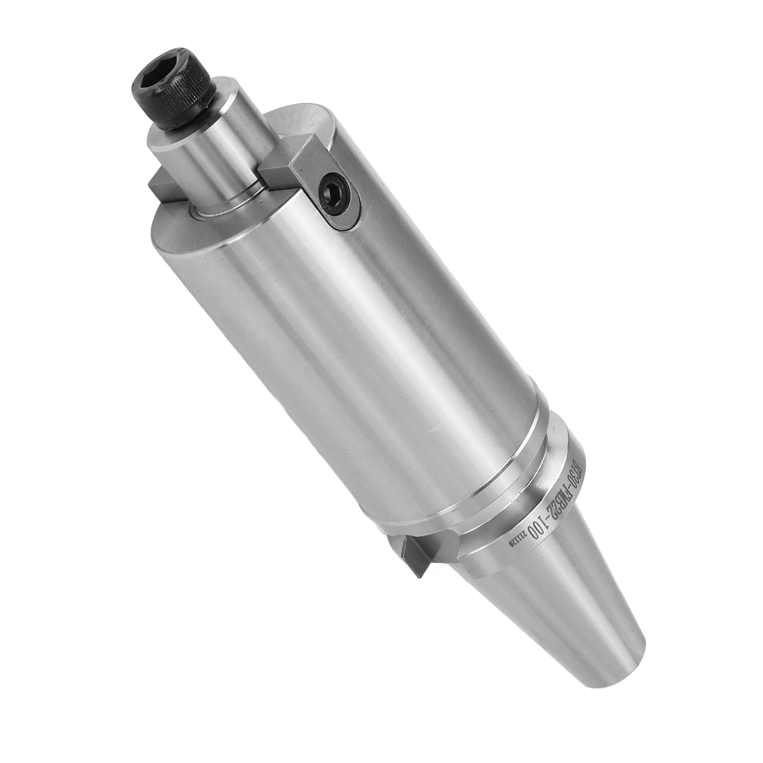Face Mill Cutter Holder CNC Alloy Steel Coating Process Oxidation Resistance Face Mill Arbor for CNC Machining Center and Engraving Machine BT30 FMB22 100