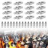 TEMSONE 16 Pcs 53020742AC 53021077 Rocker Arm and Lifter Kit Compatible with Dodge Ram 1500 Durango Chrysler for Jeep Grand Cherokee Commander 3.7L 4.7L Replace 68045794AA 53021913AB