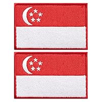 Made In Singapore Label, Stamp, Or Logo. With The National Flag Of Singapore And Crescent Moon, Stars Icon 4715573 Vector Art At - Foto 2