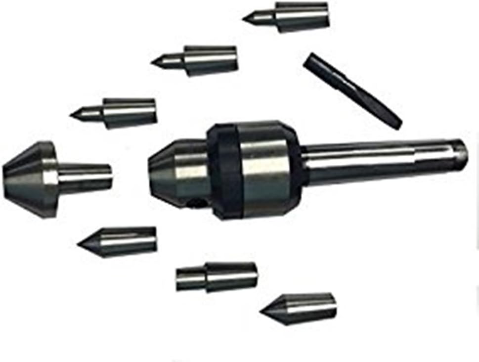 High Precision 2MT Shank Multiple Point Live Revolving Center with Interchangeable Tips Points MT-68