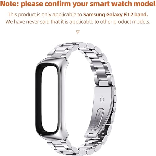 Miniatura 2 de MIJOBS Correa compatible con Samsung Galaxy Fit 2 SM-R220 Bandas para mujeres y hombres, correas deportivas de repuesto para Samsung Galaxy Fit2