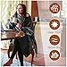 Oversized Hoodie Sweatshirt Poncho, Casual Hoodie Cape, Batwing Coat Pullover Blanket | Fluffy Sherpa, Comfortable, Roomy | for Adults Women Men