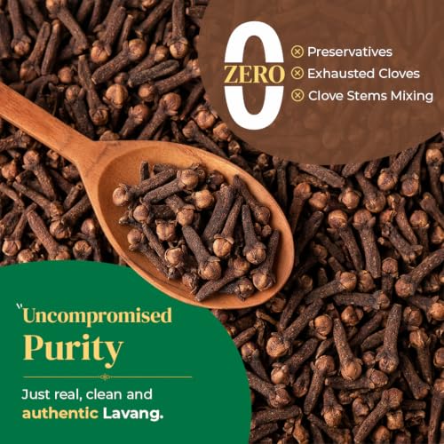 Image of Khetika Whole Clove (Laung) 100g | No Artificial Colours | Natural Lavang | Preservatives Free | No Artificial Colours, Natural Laung, Preservatives Free