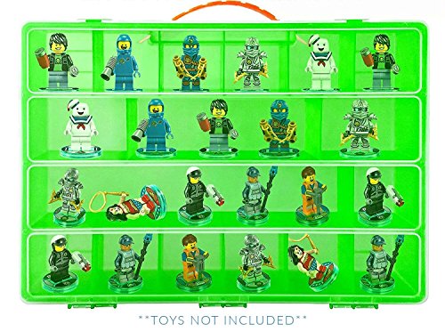 Life Made Better Carrying Case, Compatible with Lego Ninjago Mini Ninja Figurines, This Box is Not Created by Lego