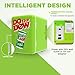 CURTIS MIS151MD Mountain Dew Retro, Mini Portable Compact Personal Fridge Cooler, 4 Liter Capacity Chills Six 12 oz Cans, 100% Freon-Free & Eco Friendly, 6, White/Green
