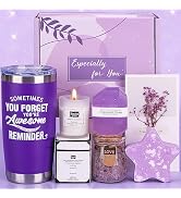 Birthday Pamper Gifts for Women, Unique Self Care Package Relaxation Spa Bath Set for Her, Wellbe...
