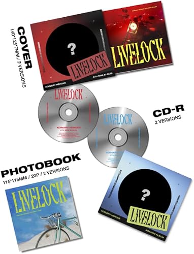 Miniatura 2 de Set Xdinary Heroes Livelock 4 Mini álbum Digipack 2 Ver Set