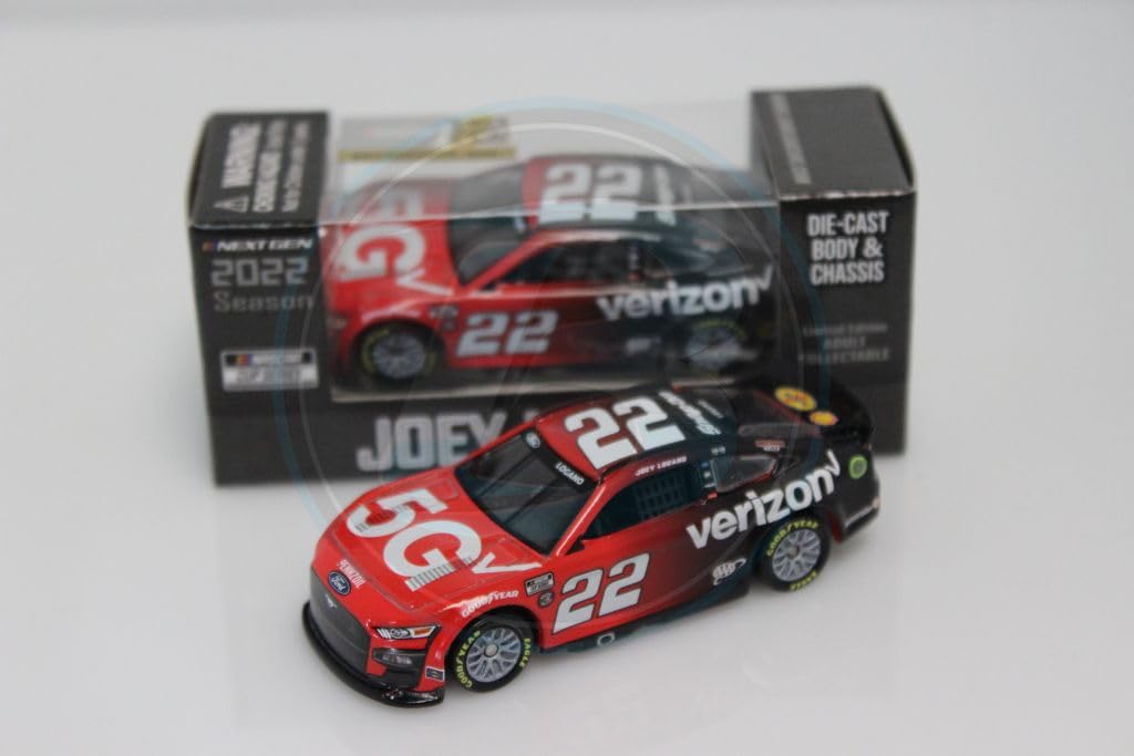 Joey Logano 2022 Verizon 5G 1:64 Nascar Diecast Chassis