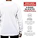 Access Men's Heavyweight Long Sleeve Thermal Crew Neck Top White Large