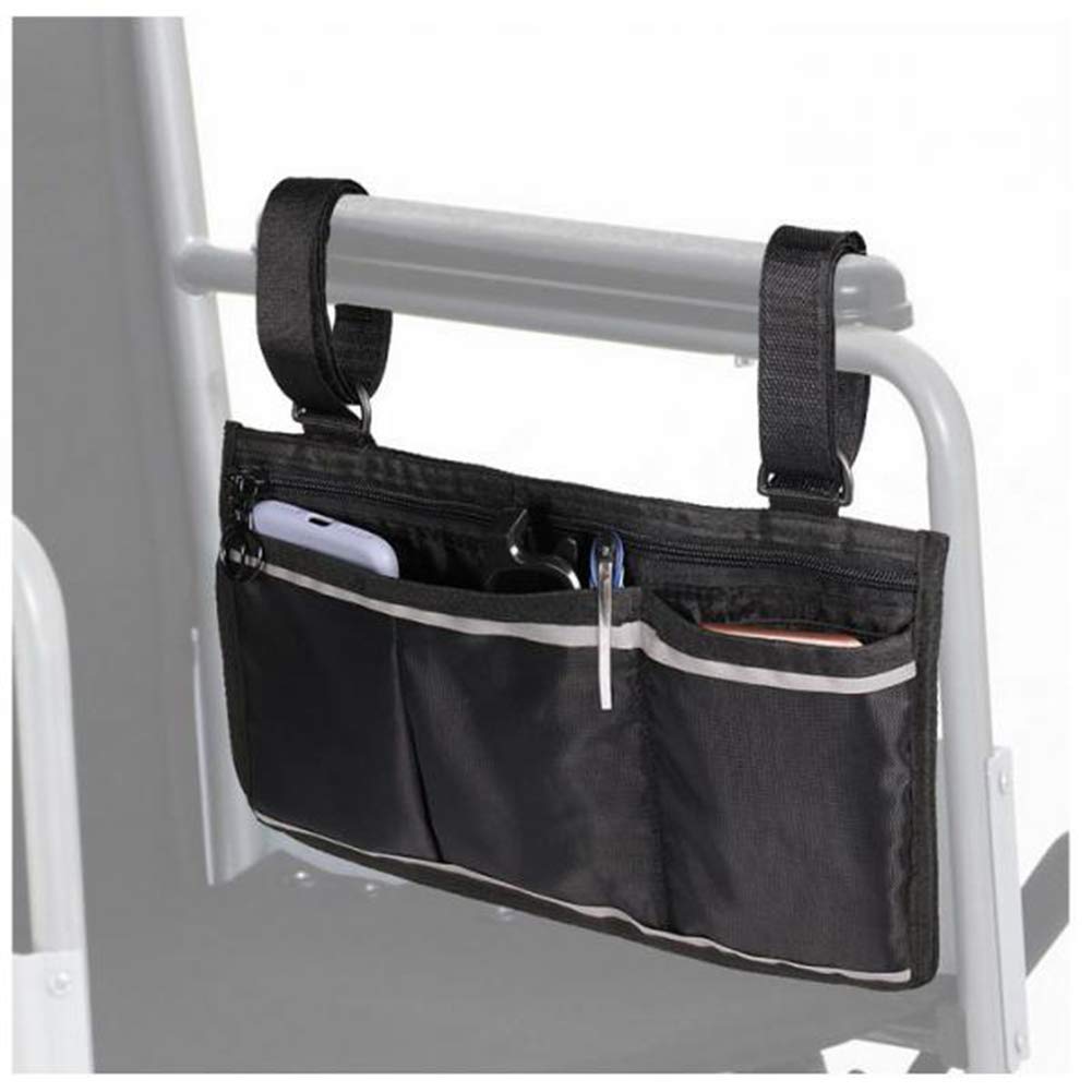 Bolsa para Silla de Ruedas Ayuda para la Movilidad a Prueba de Agua Accesorios para sillas de Ruedas Bolsa para Ancianos Bolsa de Almacenamiento para sillas de Ruedas Mochila Impermeable Se Adapta a