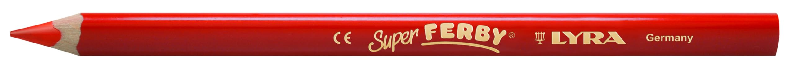 LYRA Super Ferby®, lackierte Farbstifte, Holzaufsteller 96 Stifte