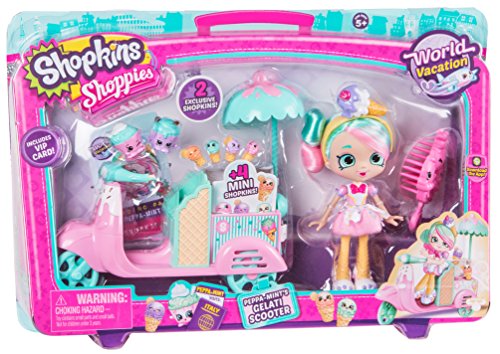 Shopkins Shoppies Peppa-Mint's Gelati Scooter #TOP2