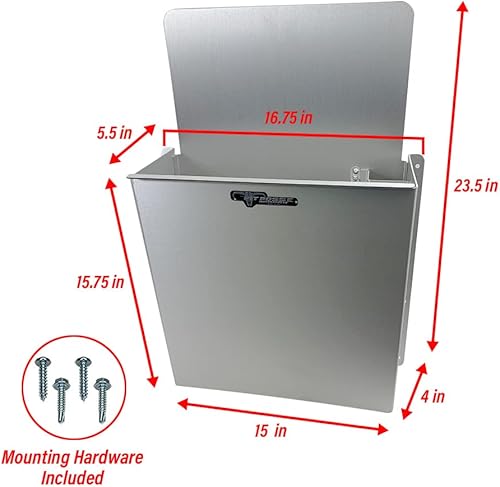 Miniatura 5 de Pit Posse PP3351 - Estabilizador de aluminio para montaje en pared para gato de piso, fabricado en Estados Unidos, estabilizador para remolque de