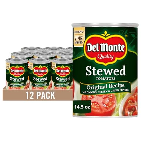 Del Monte Stewed Tomatoes with Vegetables Cover