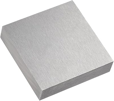 UNICRAFTALE 1 Pc Work Bench Blocks Square Steel Anvil Workbenches Flat Jewelers Tool Metal Bench Block Jewelry Stamping Block for Jewelry Making Repairing Stamping DIY Tools 1.57 x 1.57 Inch