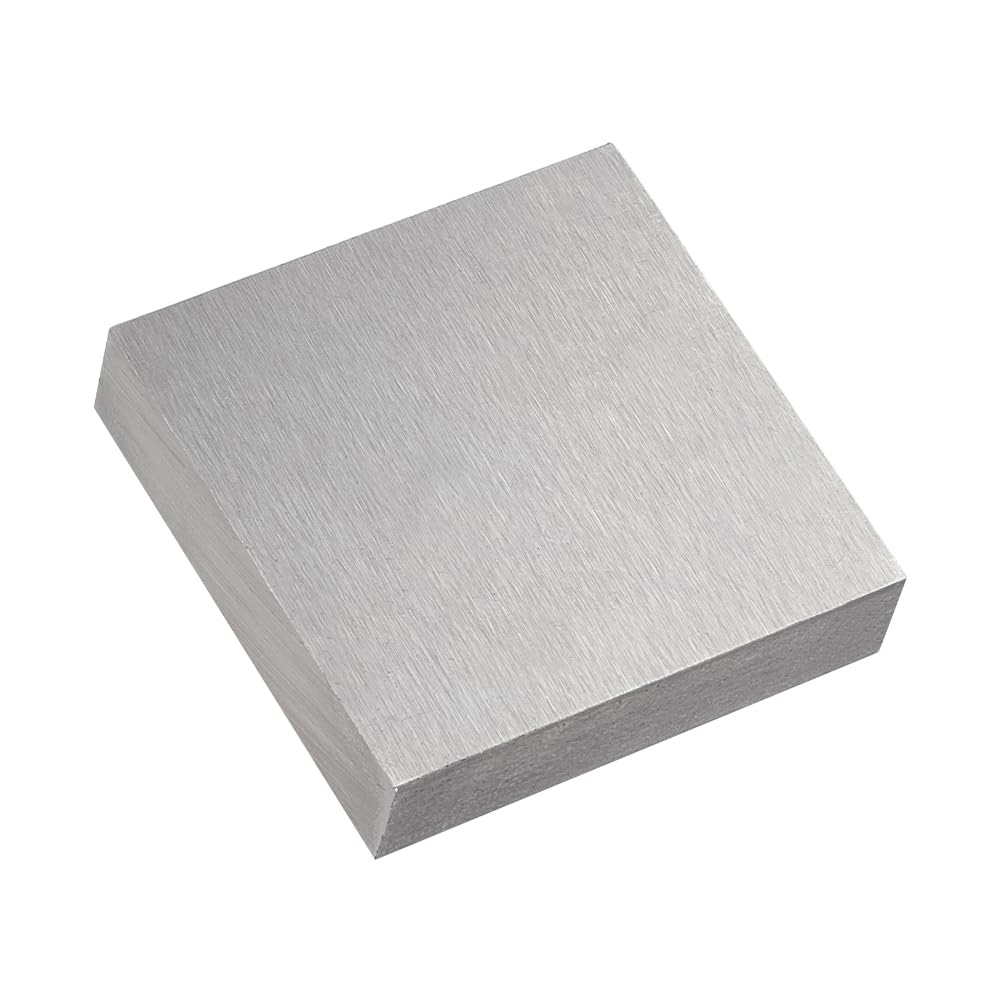 UNICRAFTALE 1 Pc Work Bench Blocks Square Steel Anvil Workbenches Flat Jewelers Tool Metal Bench Block Jewelry Stamping Block for Jewelry Making Repairing Stamping DIY Tools 40x40mm