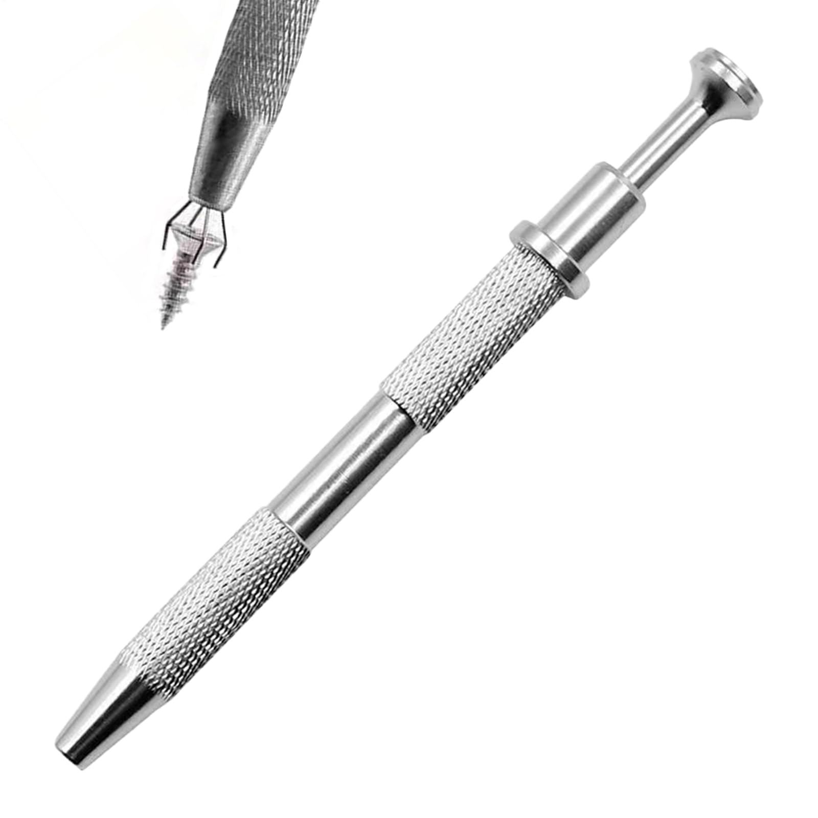 Penna di estrattore componente elettronico con artigli regolabili - IC, BGA, PLCC Chip Back | Design a molla ergonomico per riparazioni della scheda madre, telefono