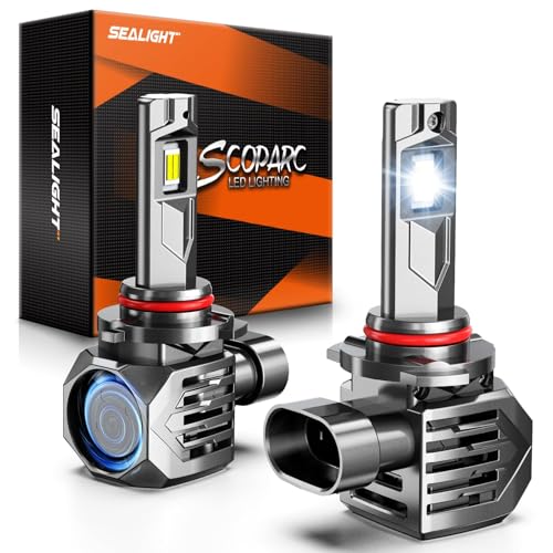 Lámparas LED SEALIGHT 9006 para niebla, 75000LM, pack 2 miniatura 1