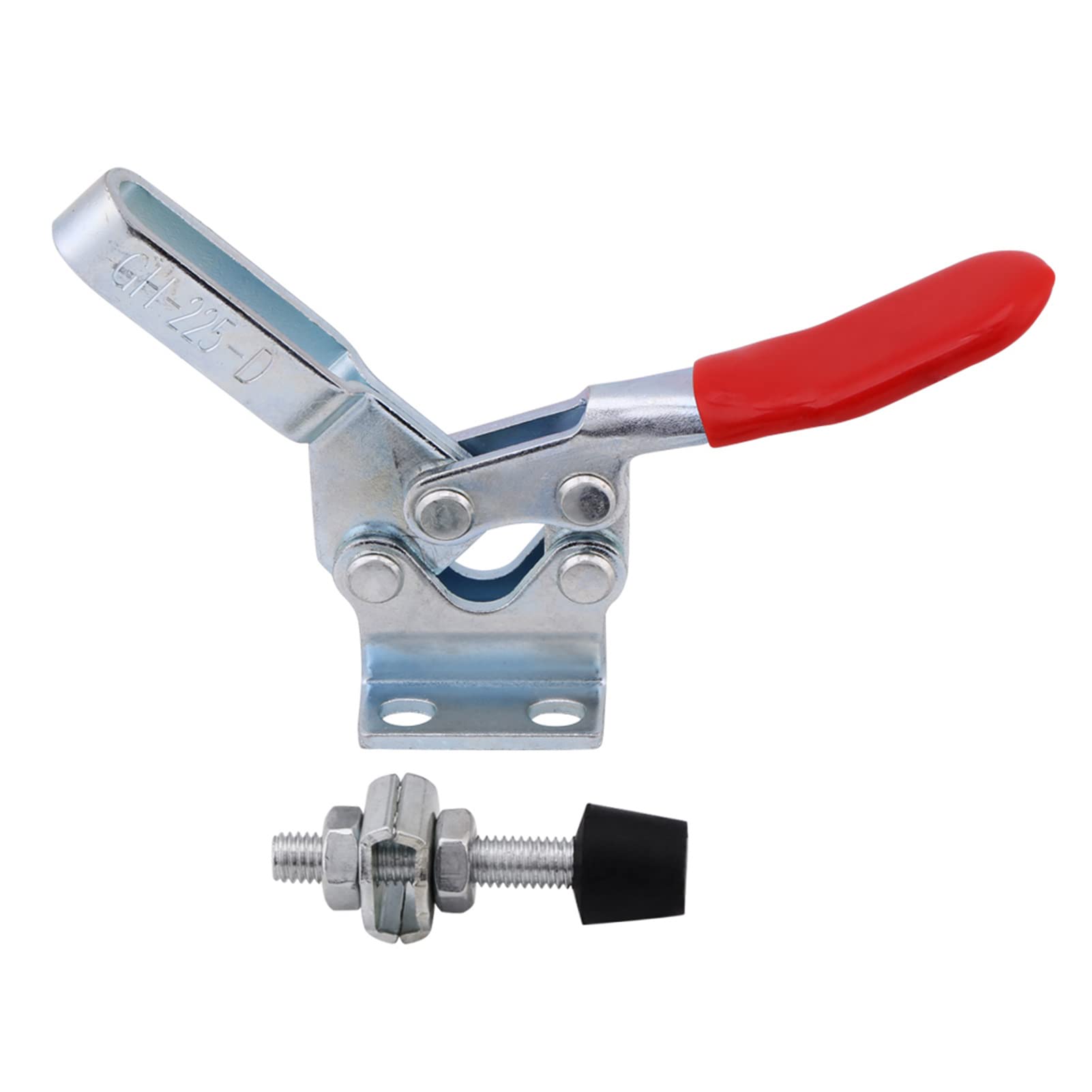 Zapięcie zaciskowe, 5 sztuk, szybkomocujące, małe napinacze do kolan, regulowane, udźwig zatrzasku 227 kg, 500 lbs Toggle Clamp Heavy Duty, uchwyt