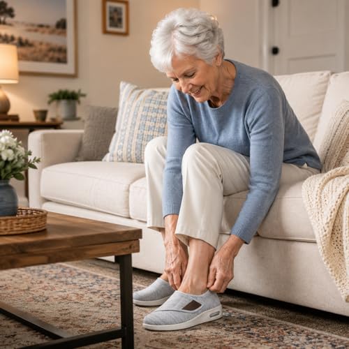 Zapatos femeninos para diabéticos con soporte de arco miniatura 2