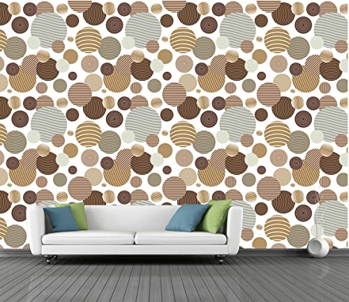 Image of CABANA HOMES Wall Stickers DIY 3D Wallpaper for Living Room (45 x 125 cm, 1 Roll) (6 sq. ft) Decorative Self Adhesive Decals Bedroom, Furniture, Wardrobe, Home Decor, White