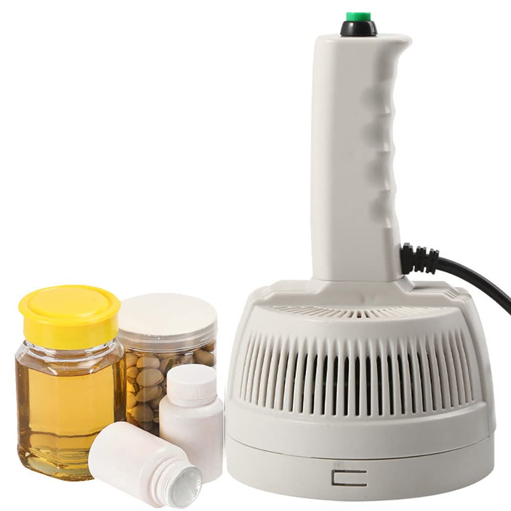 Máquina de sellado por inducción electromagnética de mano, sellado por inducción integrado, sellador térmico de papel de aluminio, sellador de tapas de botellas (plástico/vidrio), sellado con una so
