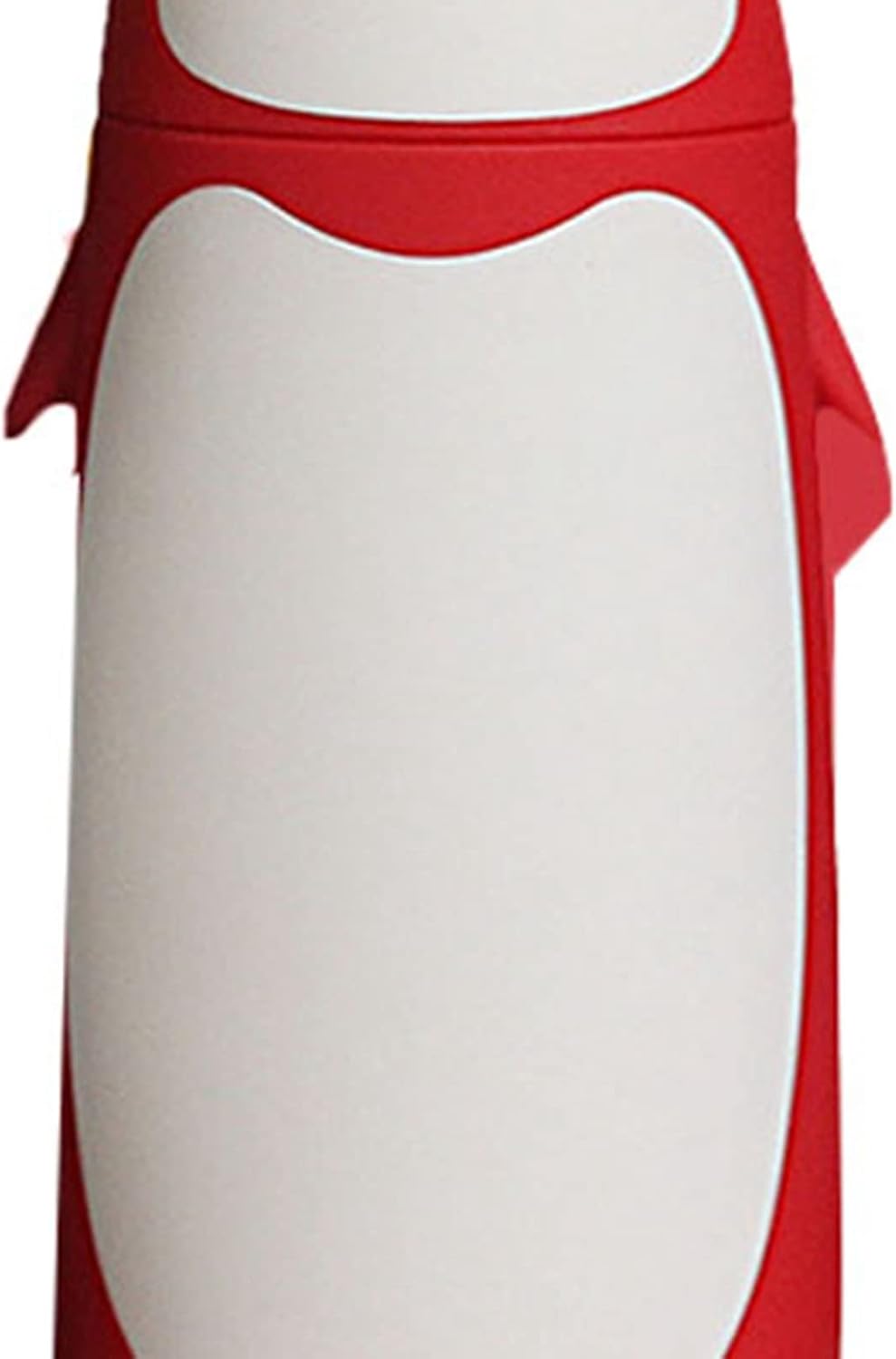 300ml Penguin Cartoon Water Bottle, Stainless Steel Heat Insulated Tumblers Funny Mug Tea Water Cup Bottle for Coffee Tea Beverages Home Travel(Red) - Image 8