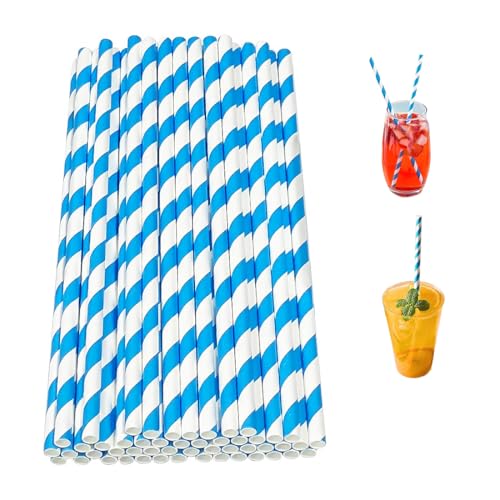 HABNI 50 Piezas Pajitas Reutilizables, Pajitas Plástico, Para Bebidas, Juice, Café, Fiestas