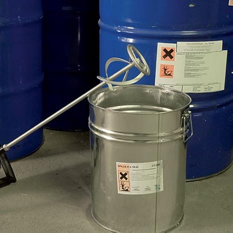 CS Unitec MGV 120 4.5 Stainless Steel Mixing Paddle for Chemicals, Paint, Concrete, Grout, Dry Materials and Liquids