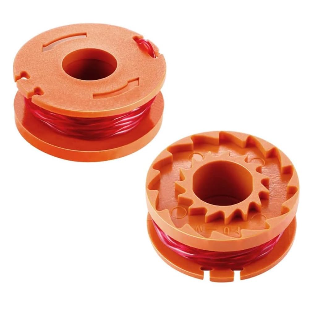 Worx Strimmer Spool Lawn Mower Strimmer Spool Grass Trimmer Spool Replacement Trimmer Spool Lawn Mower Line Worx Replacement (2 PCS)