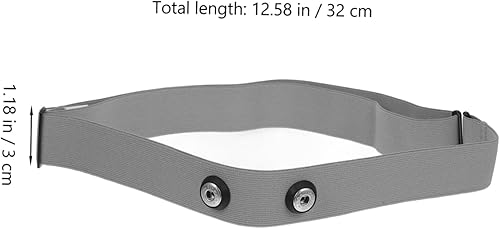 Miniatura 2 de Correa de pecho de frecuencia cardíaca al aire libre Reemplazo de correa de sensor de frecuencia cardíaca deportiva Banda de pecho de frecuencia