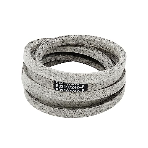 Honoyam 532197242 197242 Mower Deck Belt 5/8 x 137 1/2 Replacement 48 for AYP 197242 532197242 Craftsman 3315 Husqvarna 197242 532197242