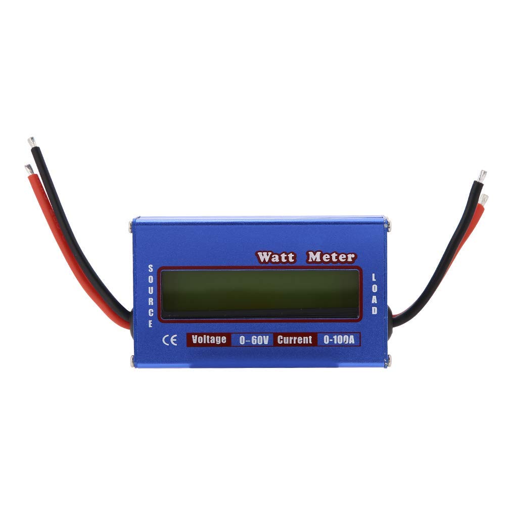 Yosoo LCD Digital 60 V/100A wattmètre équilibre Power Batterie Tension Checker Analyseur