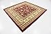 Unique Loom Voyage Collection Traditional Oriental Classic Red Square Rug (6' 0 x 6' 0)