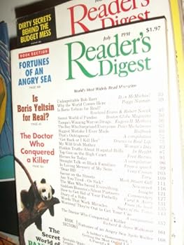 Paperback Selected Articles from Reader's Digest July 1991 Book