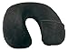 Travel Smart By Conair TS22N Inflatable Fleece Neck Rest/Neck Pillow, Black