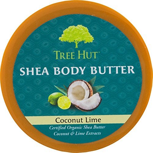 Tree Hut Shea Body Butter, Coconut Lime, 7-Ounce (Pack of 3)