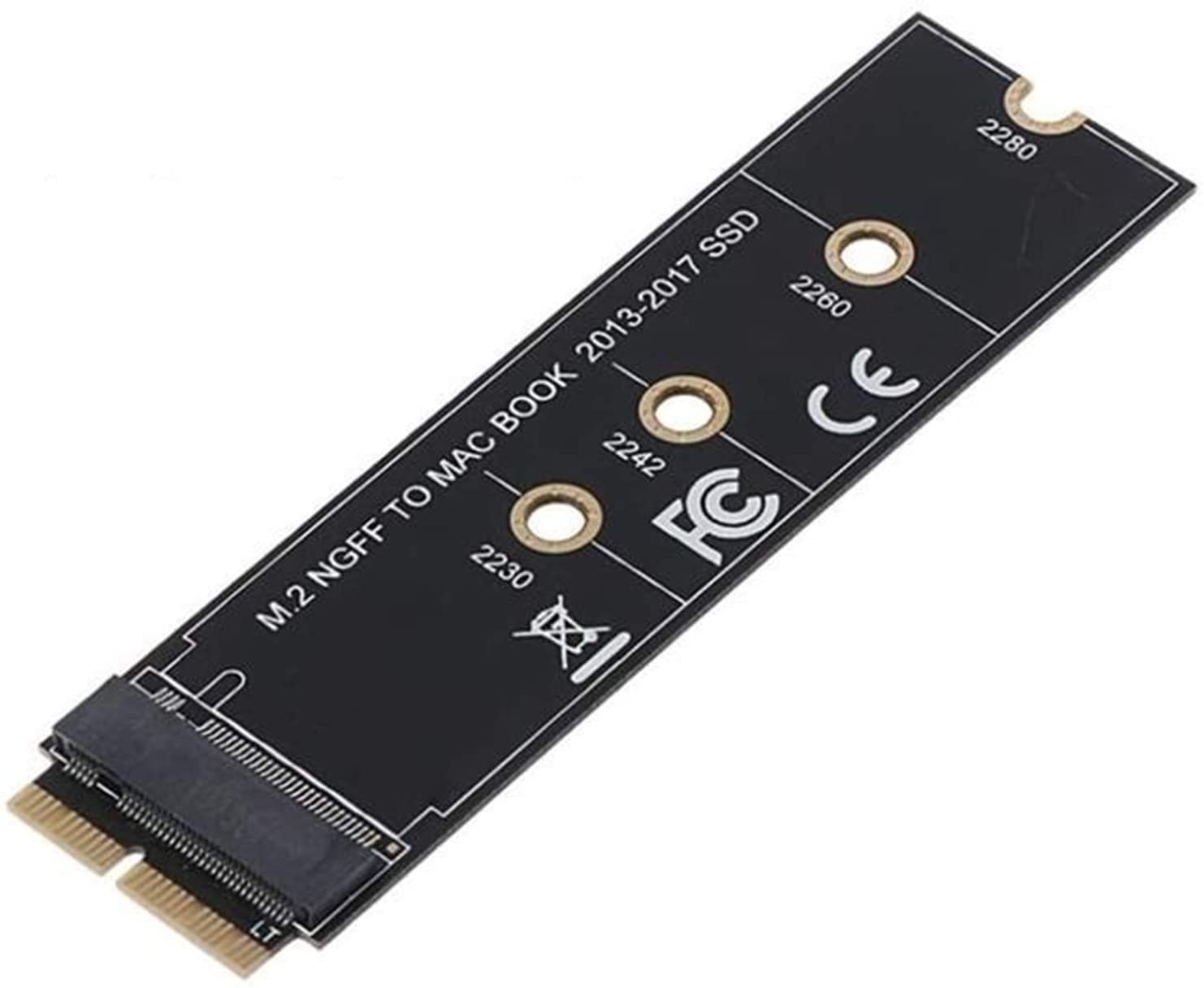JUSTEC M.2 NVME SSD Hard Disk Convert Adapter Card for Upgrade MacBook pro or Air, Use ONLY 2013-2017 Year Laptop (B09MY98J4H) Amazon Price History, Amazon Price Tracker